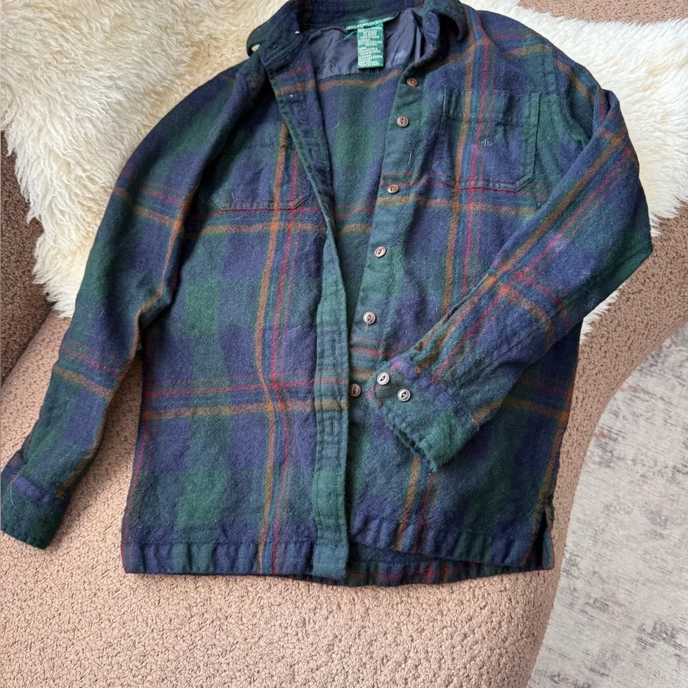 Ralph Lauren Worsted Wool Button Down